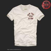 heren fitch korte tees new york est 1892 wit rood Shop Breda ddht3899